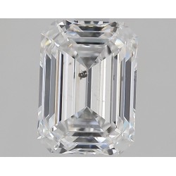 Diament szlif szmaragdowy, 1.51ct, SI2, E, GIA 6422892195